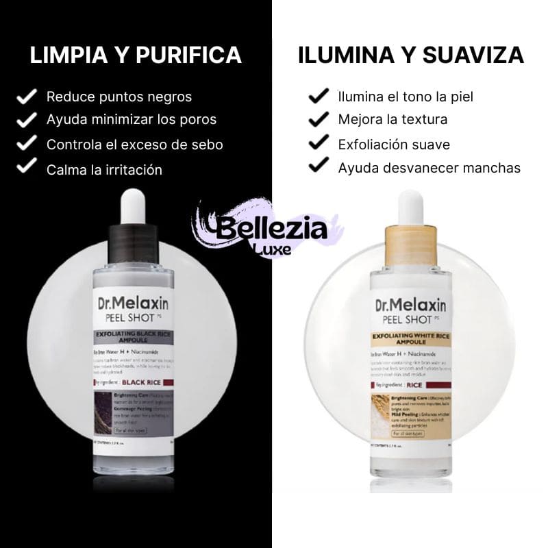 Dr.Melaxin - Dúo facial de arroz
