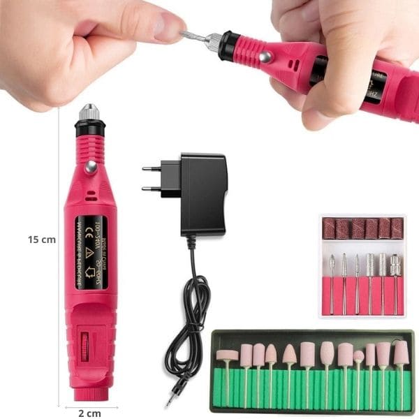 Set profesional limador de uñas